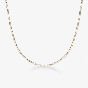 2.00CT Flex-Bar Diamond Tennis Necklace