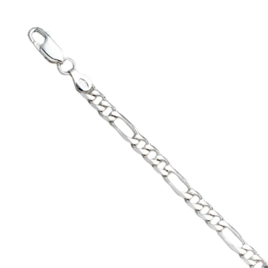 20" 4.4mm Wide Figaro Chain