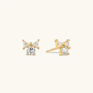 Affinity Stud Earring in Gold