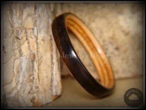 Bentwood Ring - Ebony on Birch Ply Core