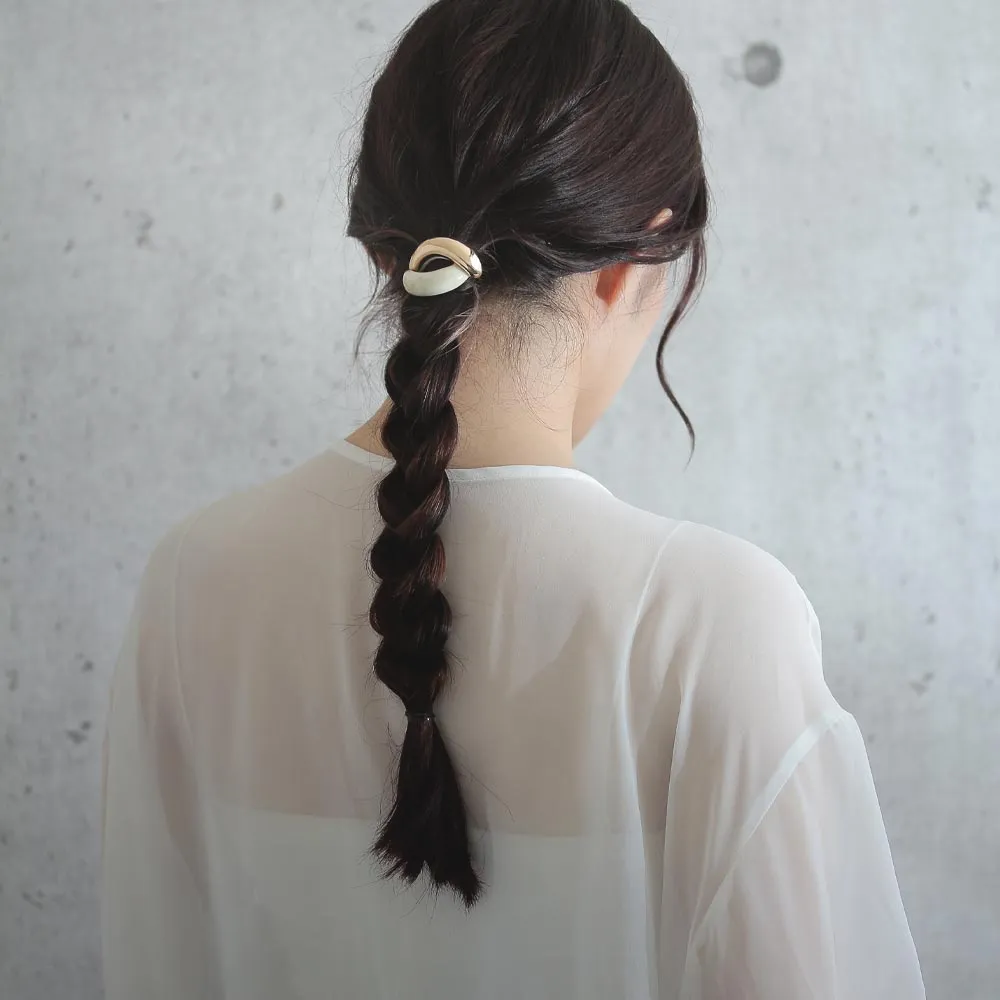 Bicolor Ponytail Cuff