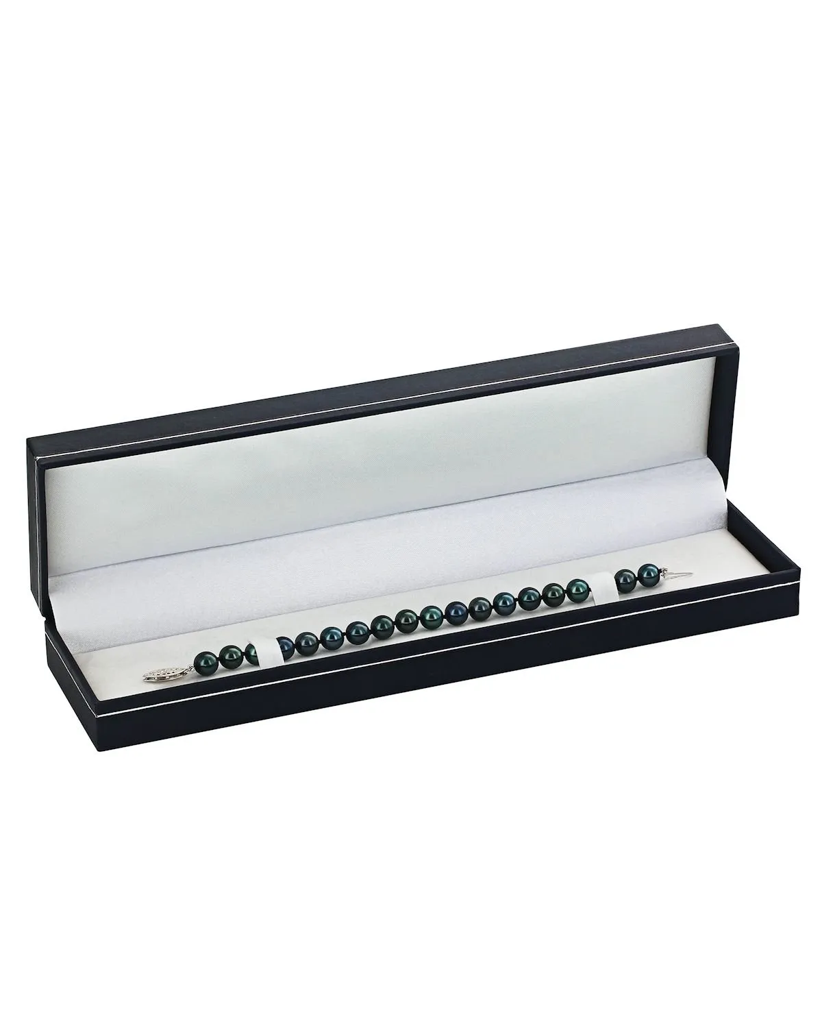 Black Akoya Pearl Bracelet, 6.0-6.5mm - Choose Your Quality