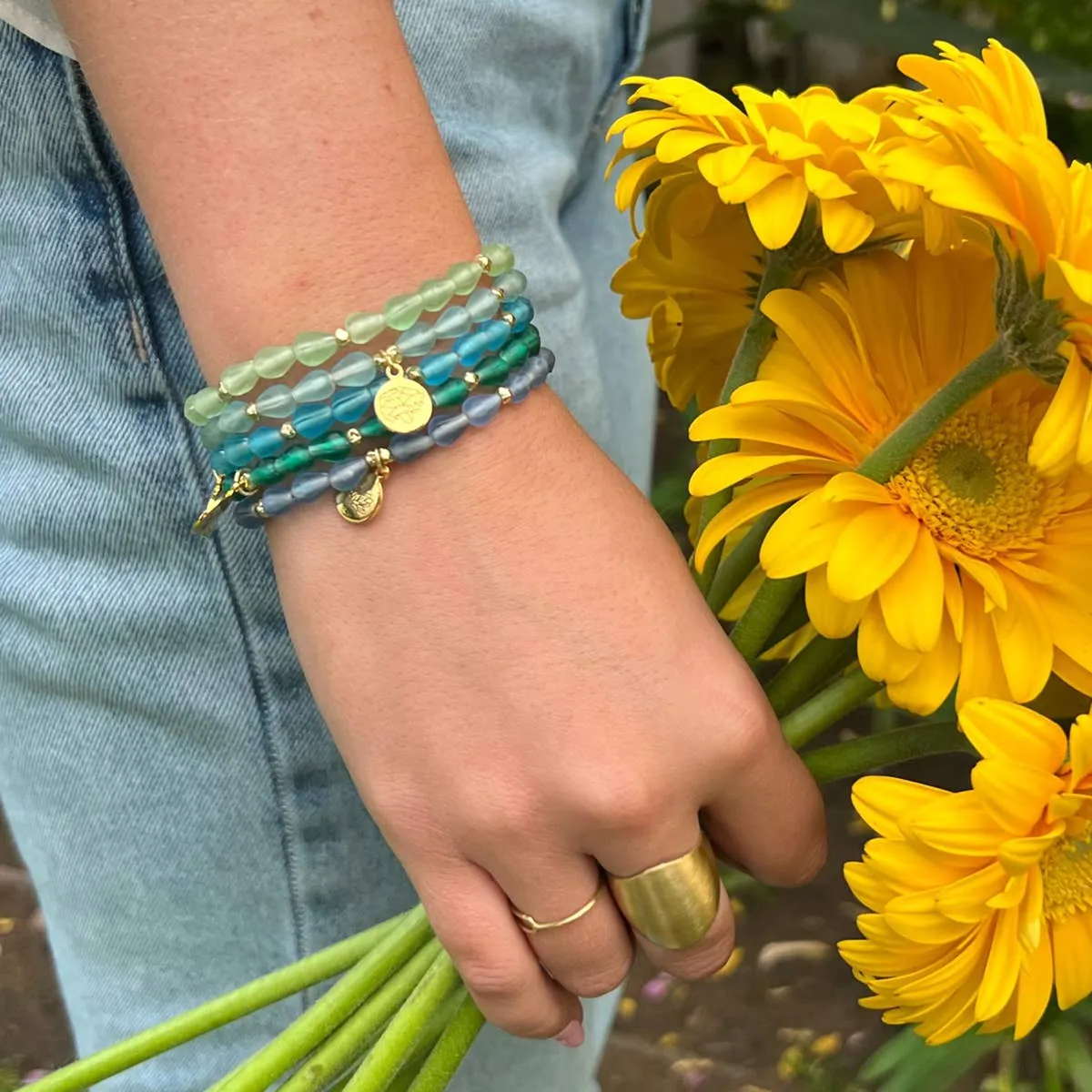 Botanical Collection Birth Month Bracelets