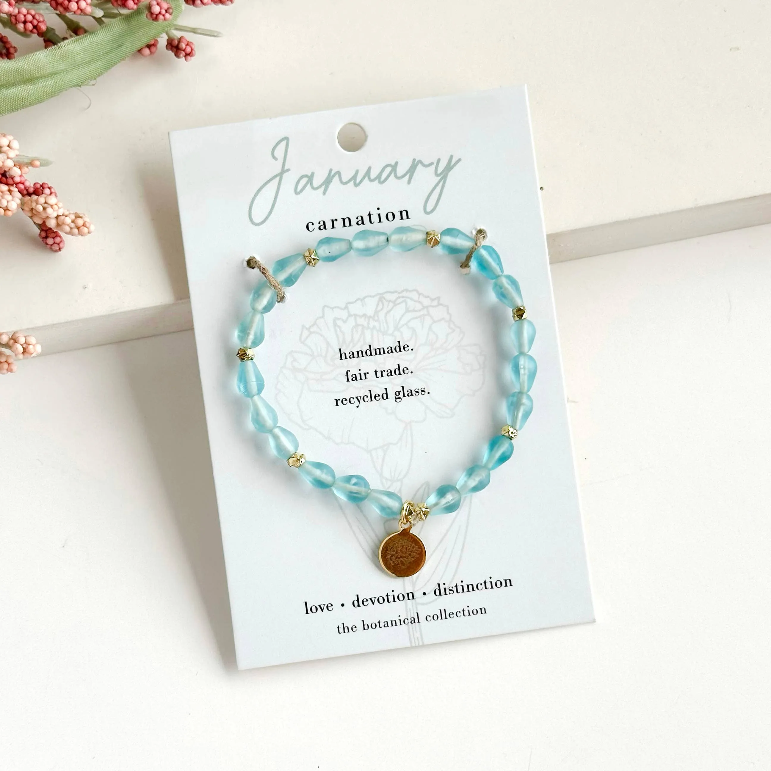 Botanical Collection Birth Month Bracelets