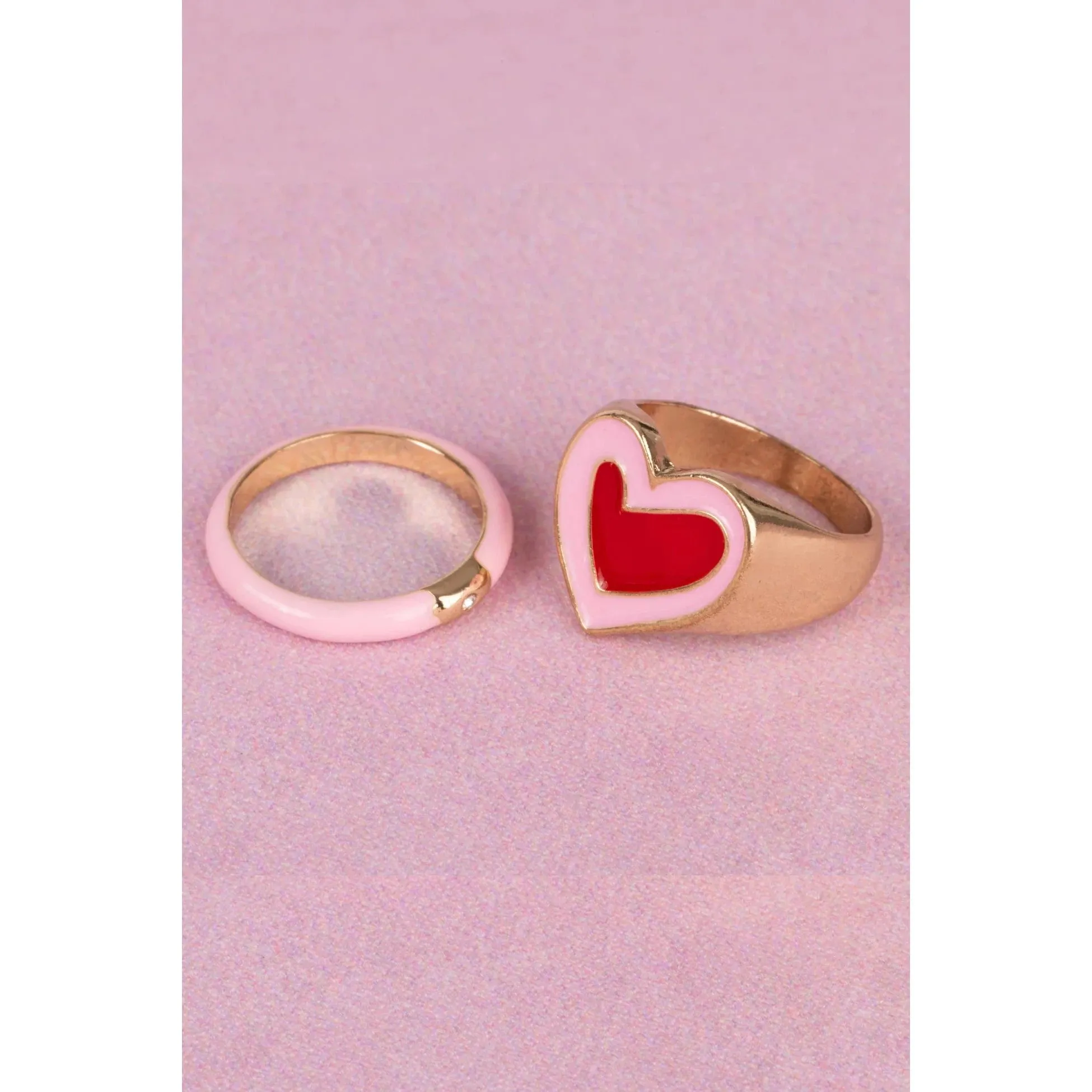 boutique chic tickled pink rings