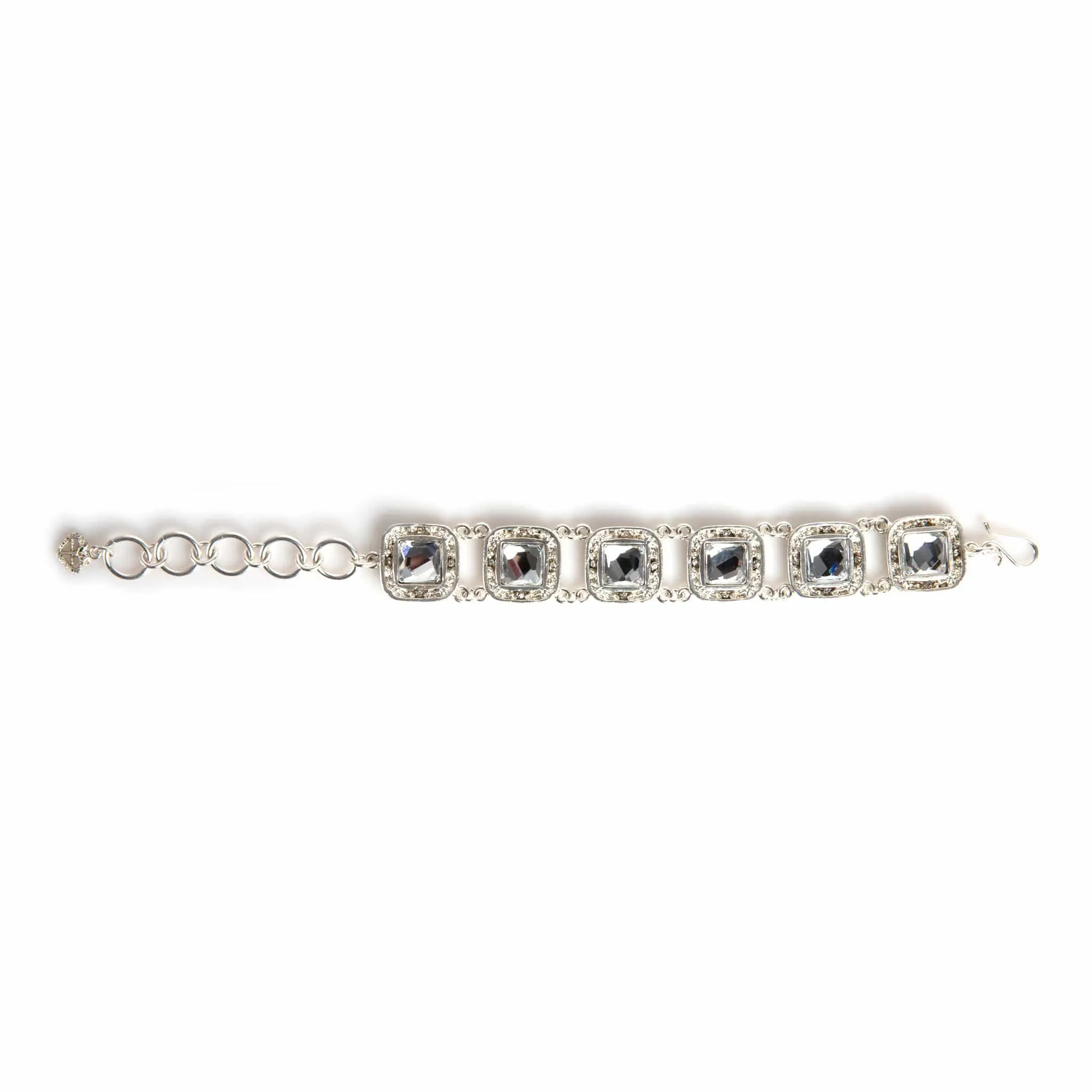 Crystal Square Bracelet