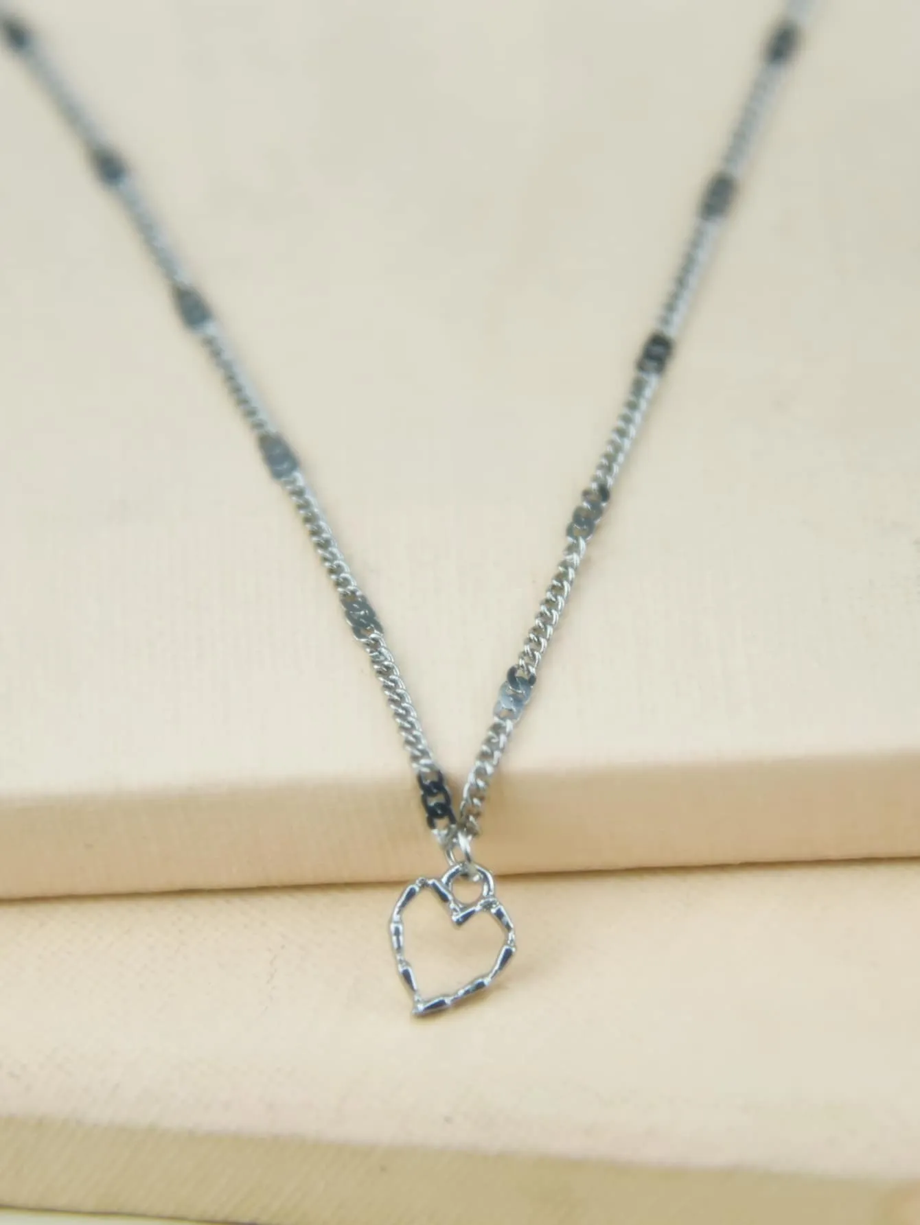 Cute Heart Charm Necklace Jewelry for Women Gift for Her Necklace Accessories