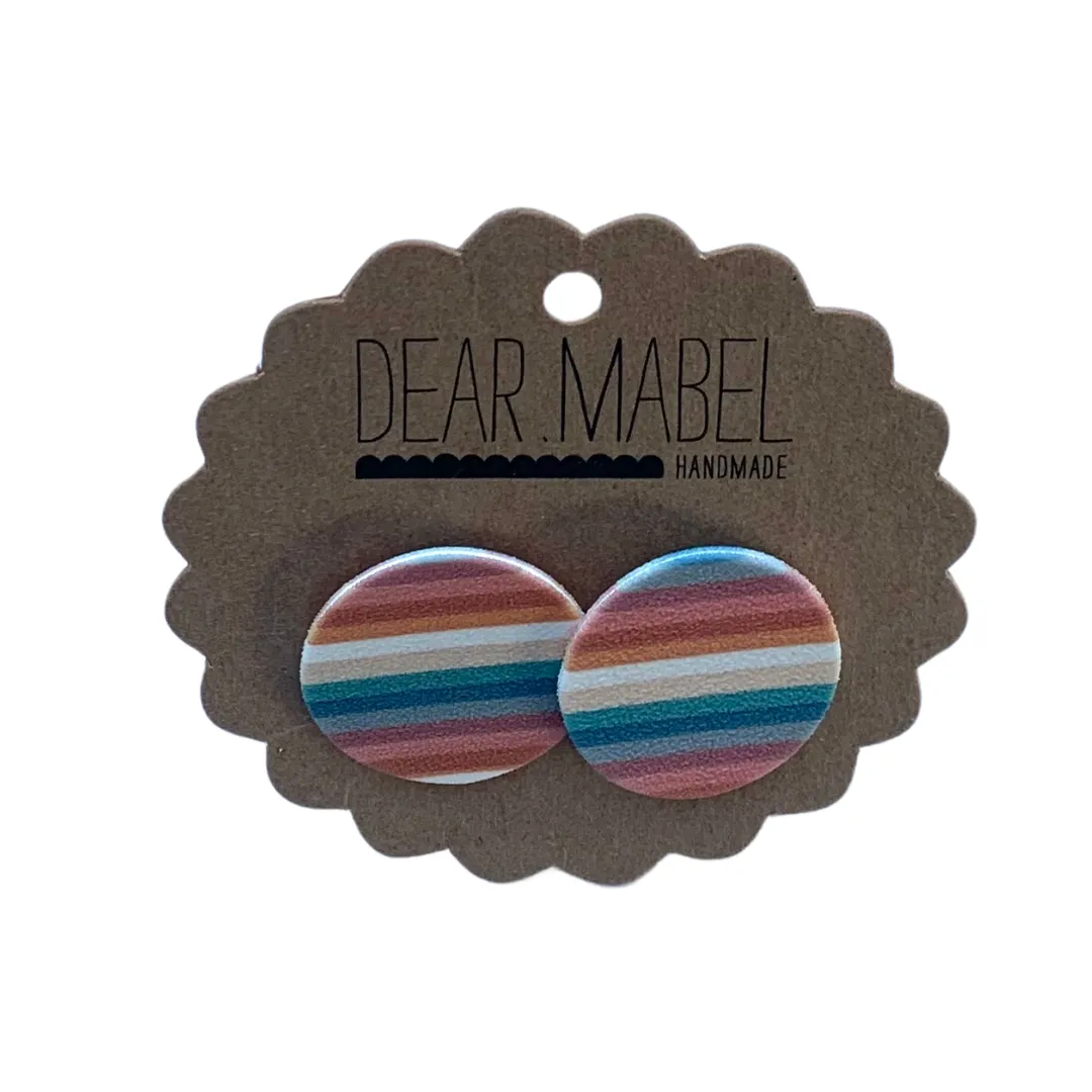 Dear Mabel Handmade - Retro Earrings