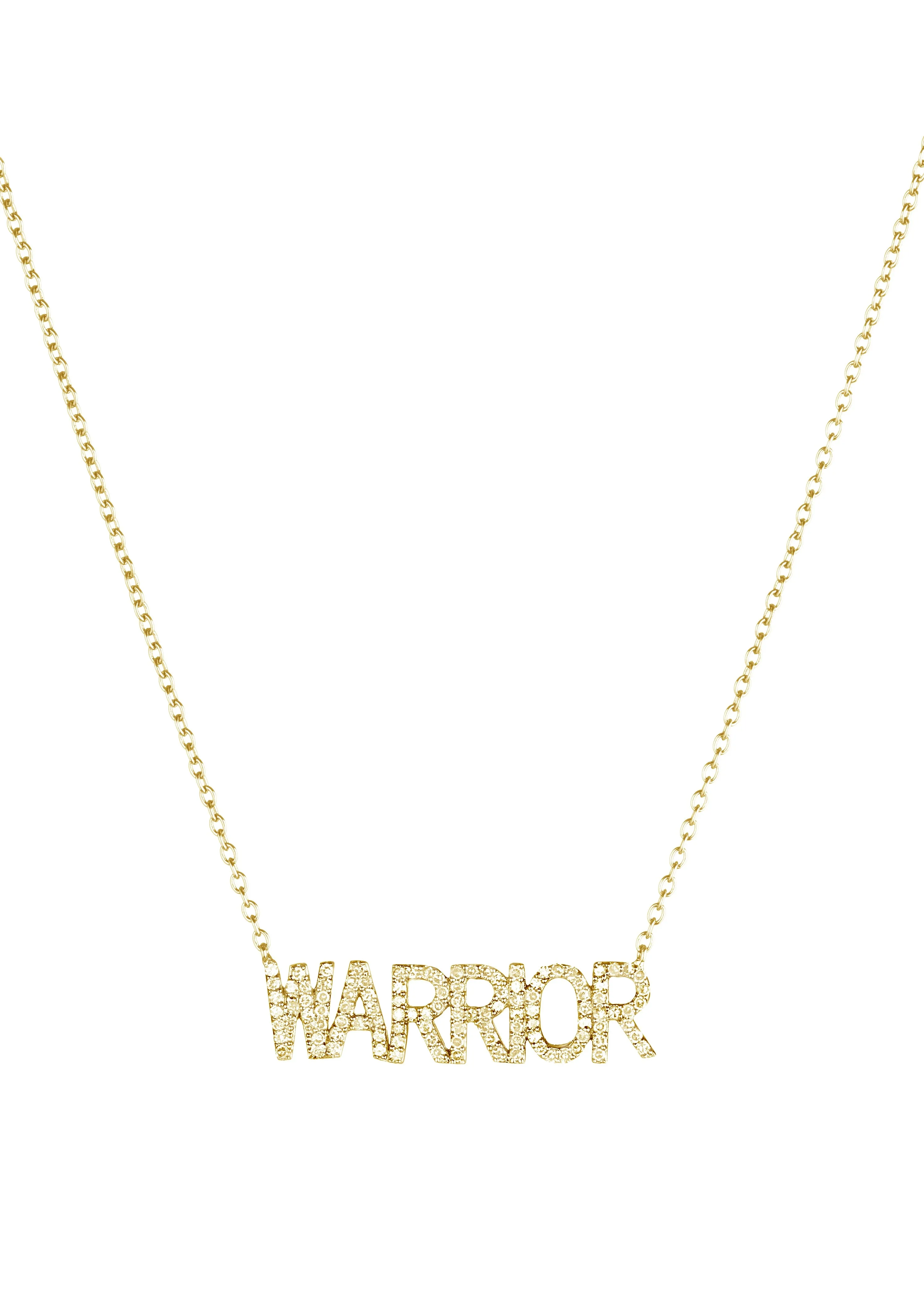 Diamond WARRIOR Necklace