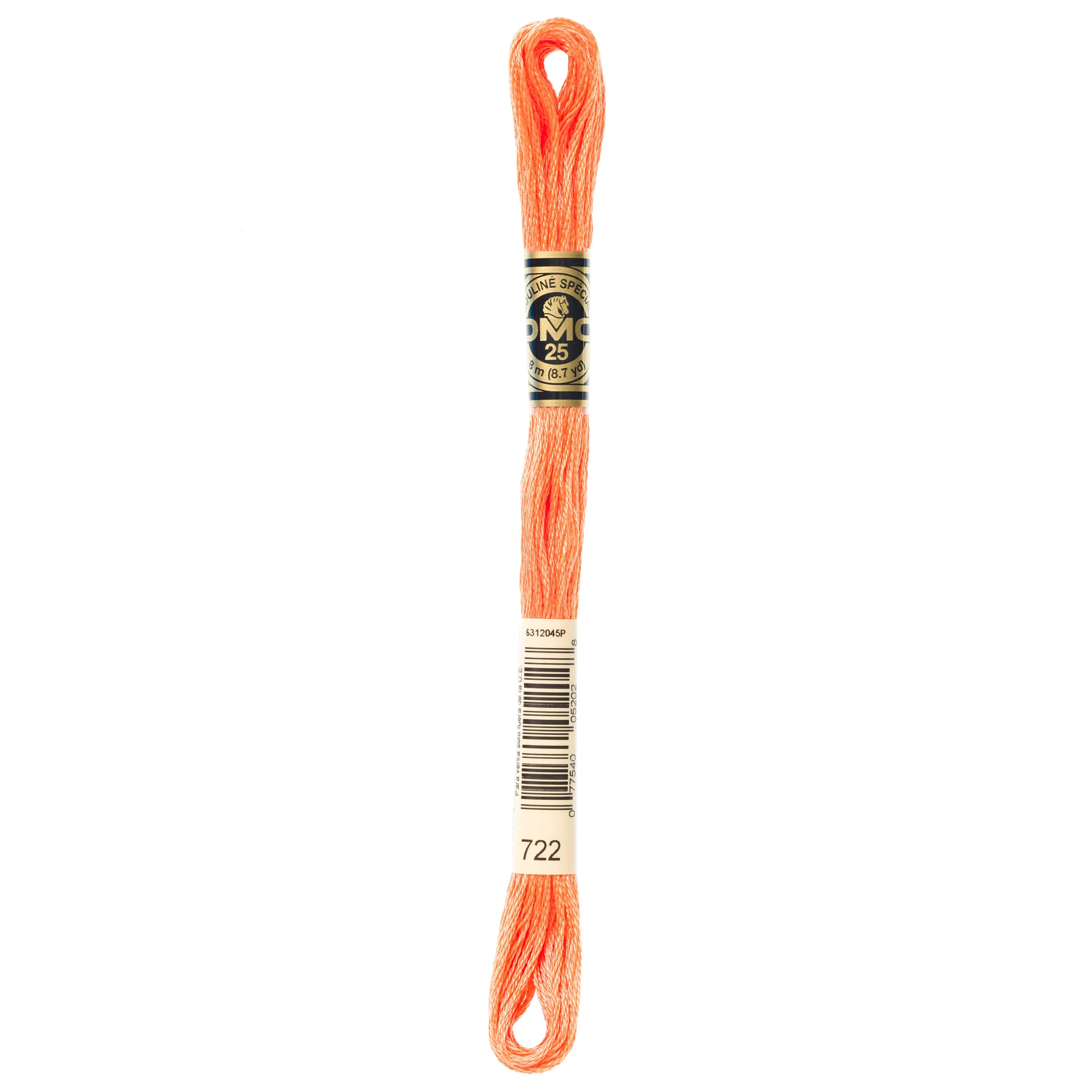 DMC Embroidery Floss, Orange Palette