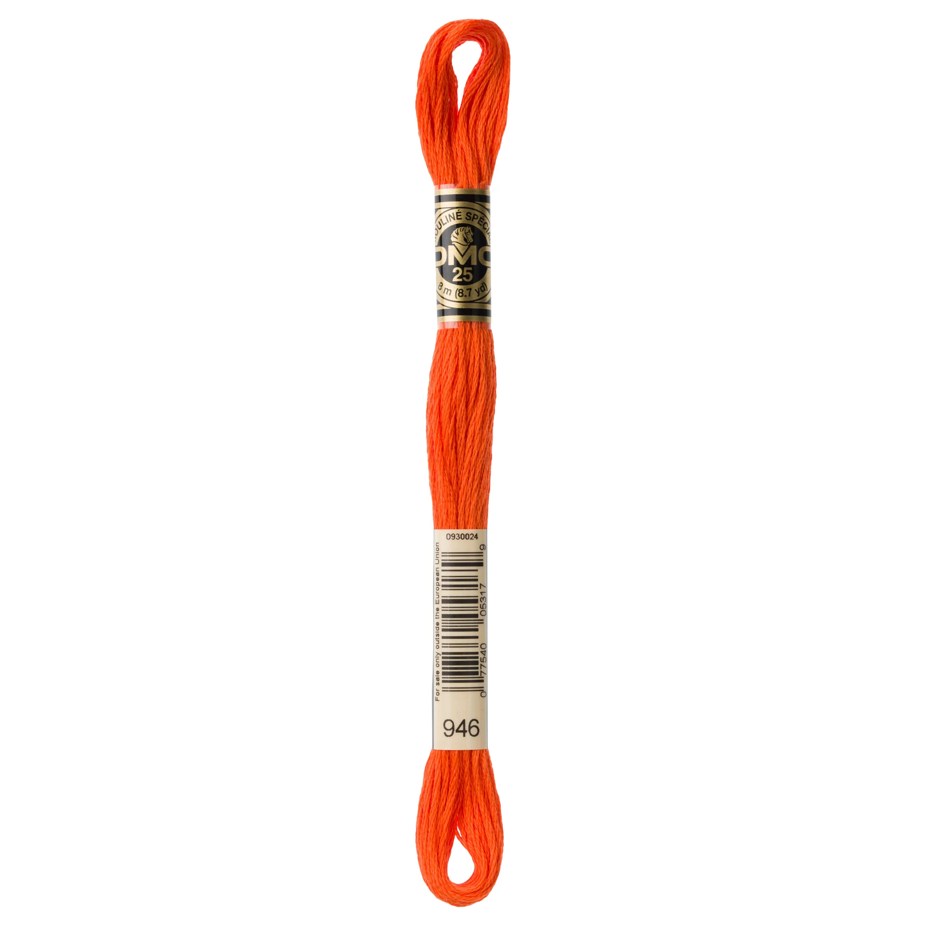 DMC Embroidery Floss, Orange Palette