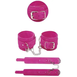 FETISH FANTASY PINK ANKLE CUFFS