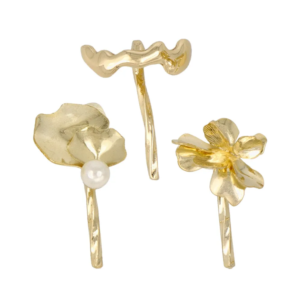 Flower Mini Pony Hook Set