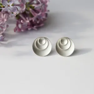 Forever Circles Post Earring