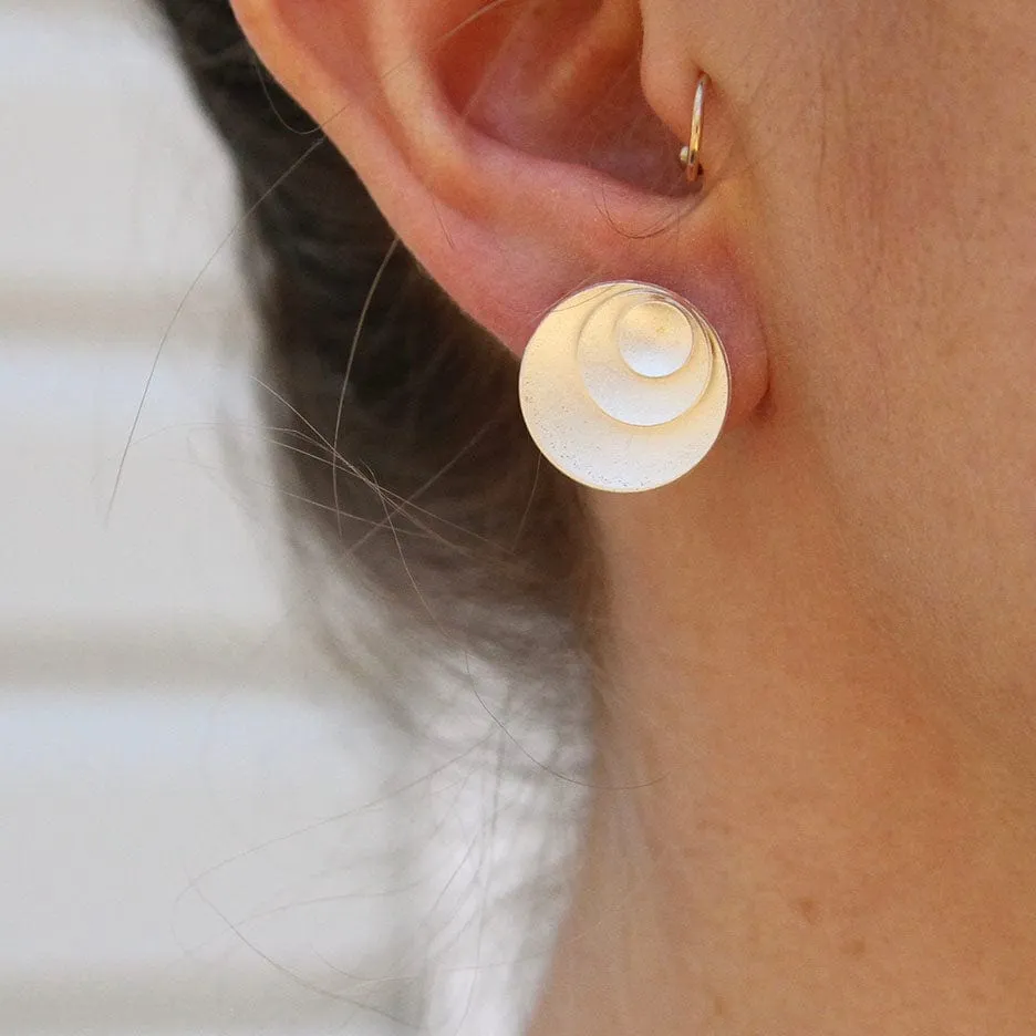 Forever Circles Post Earring