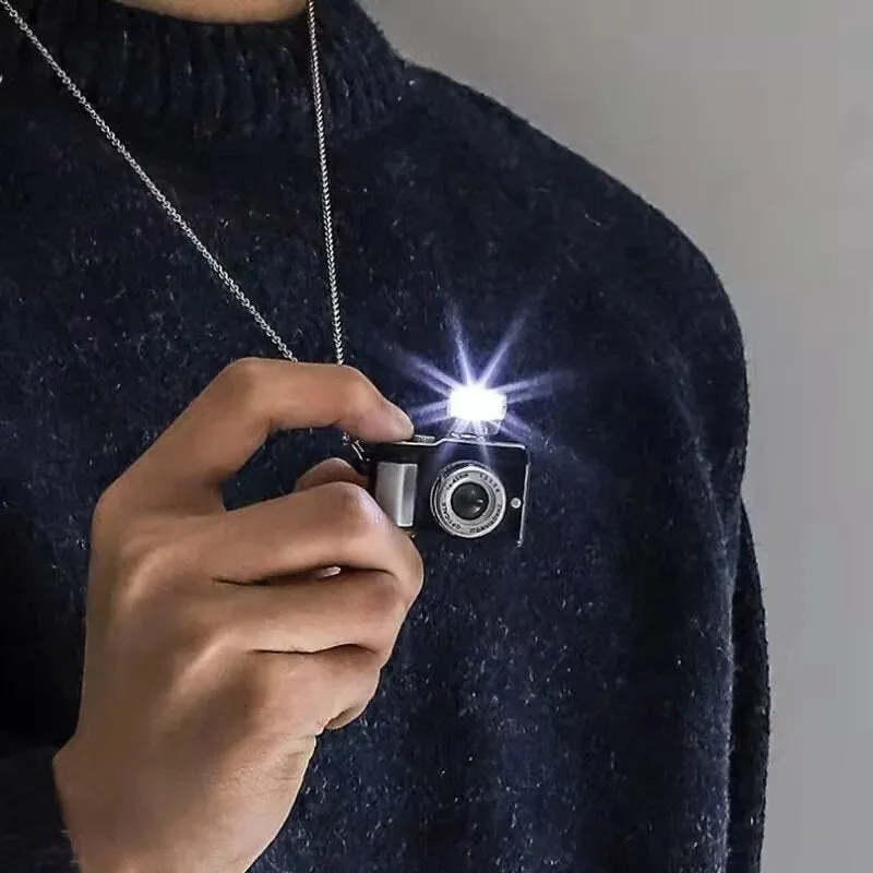 GlowCam Necklace : Luminous Camera Jewelry