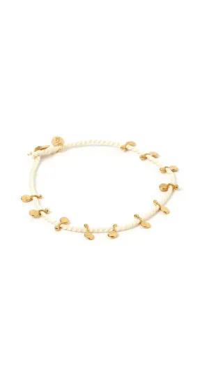 Jai Bracelet - Gold/White