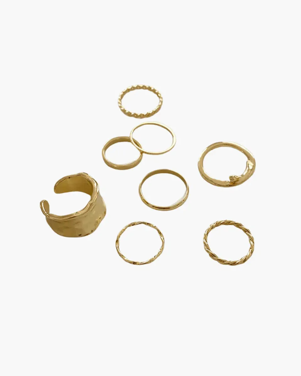 Lorena Elegante – Minimalist design – Ring set