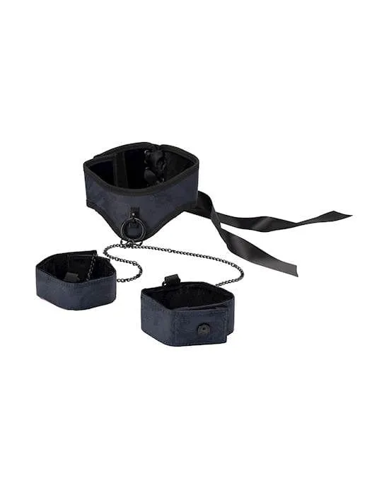 Luxury Posture Collar with Cuffs