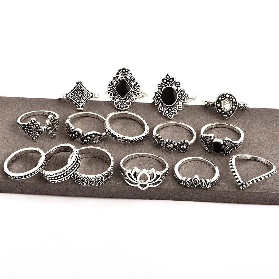 Malefi 15 Piece Ring Set - LAST CHANCE / FINAL SALE