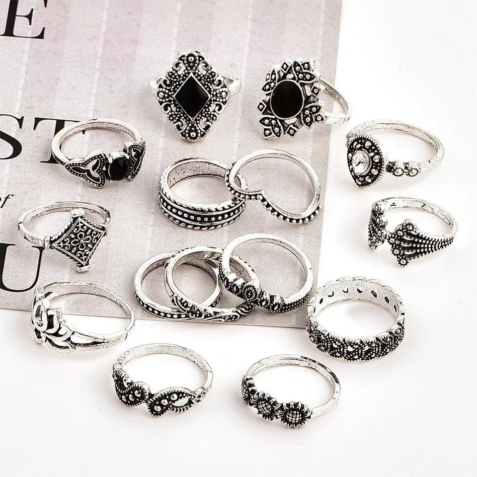 Malefi 15 Piece Ring Set - LAST CHANCE / FINAL SALE