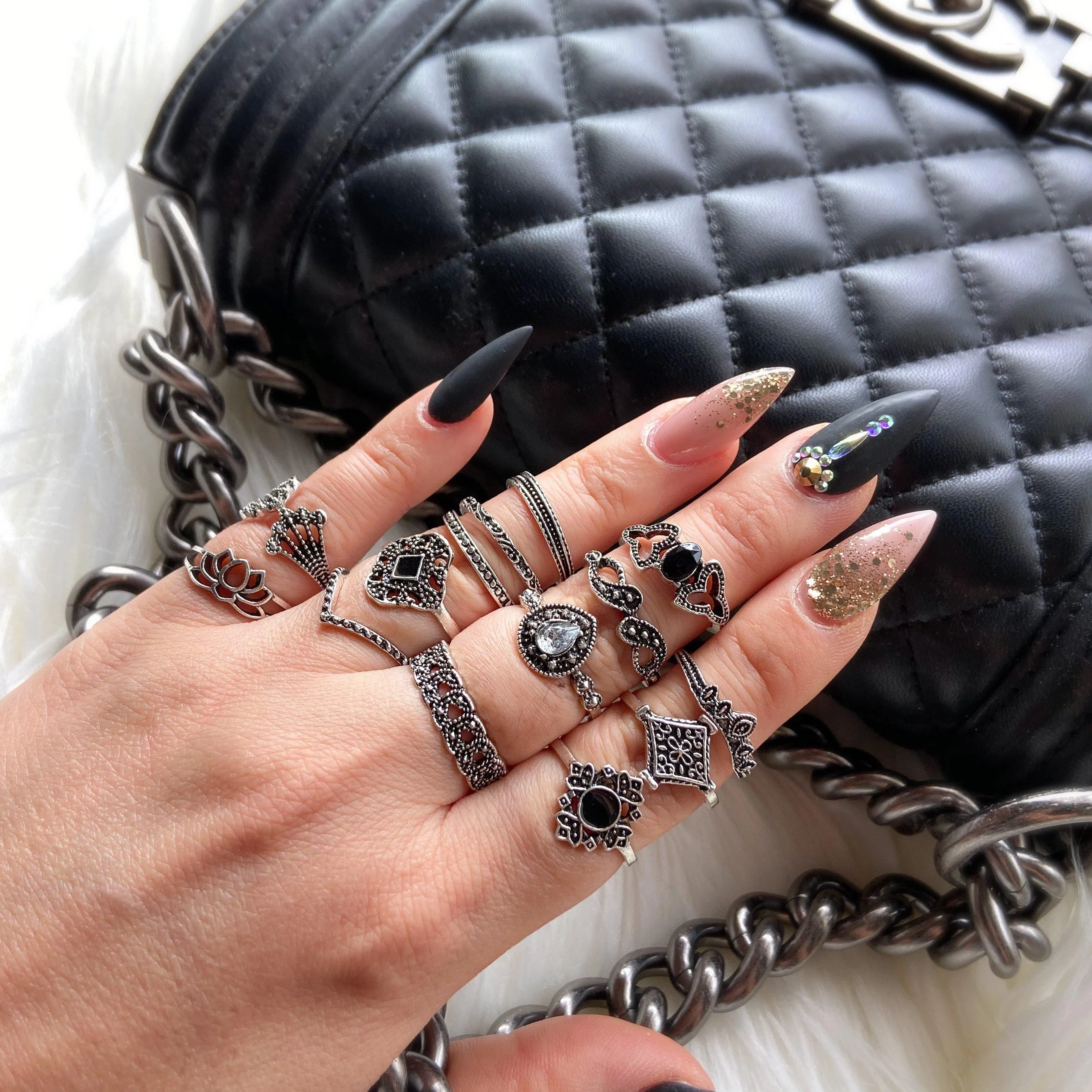 Malefi 15 Piece Ring Set - LAST CHANCE / FINAL SALE