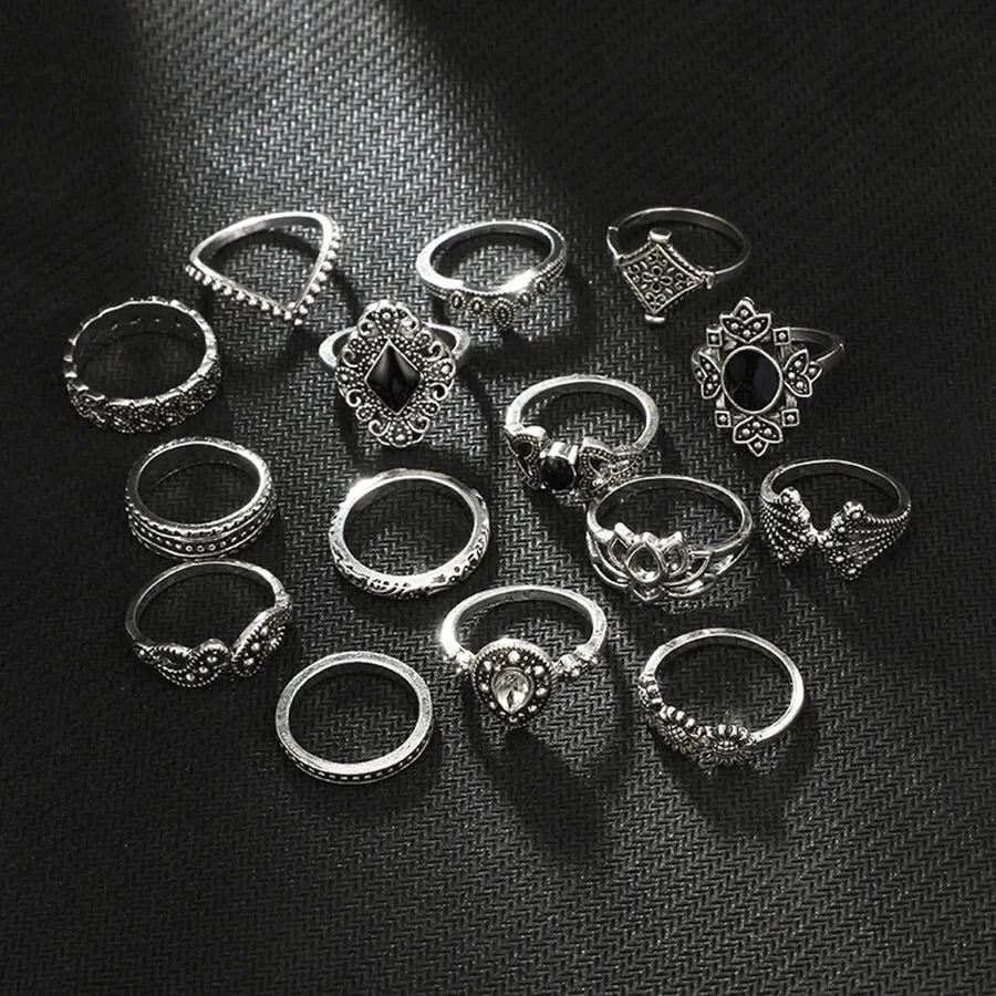 Malefi 15 Piece Ring Set - LAST CHANCE / FINAL SALE