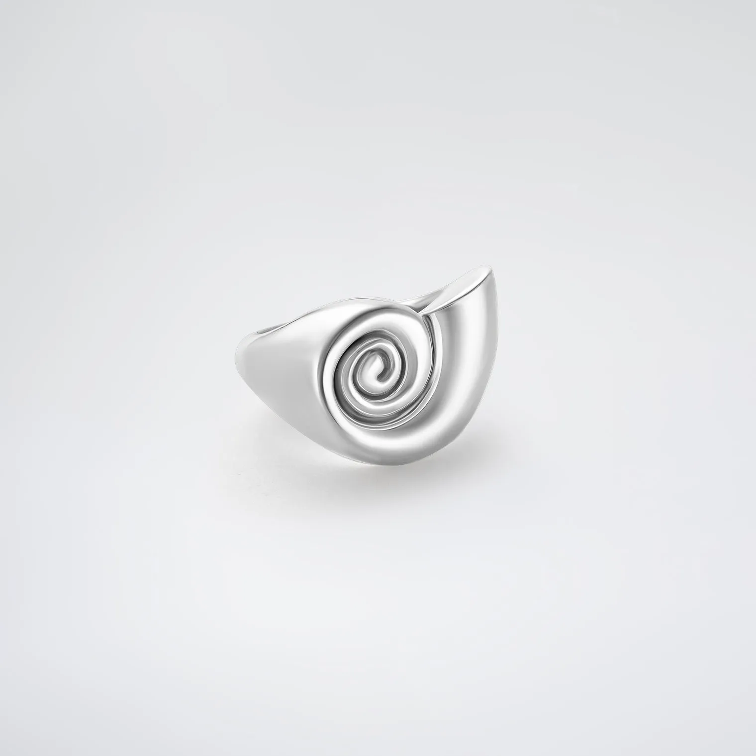 Nautilus Ring Silver