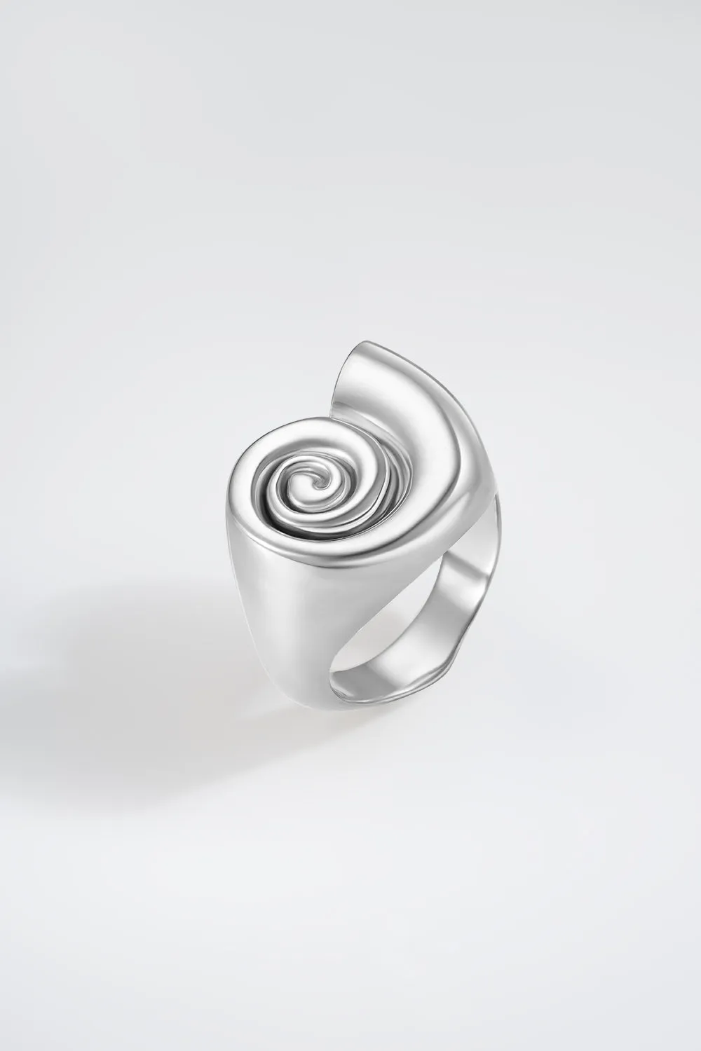 Nautilus Ring Silver