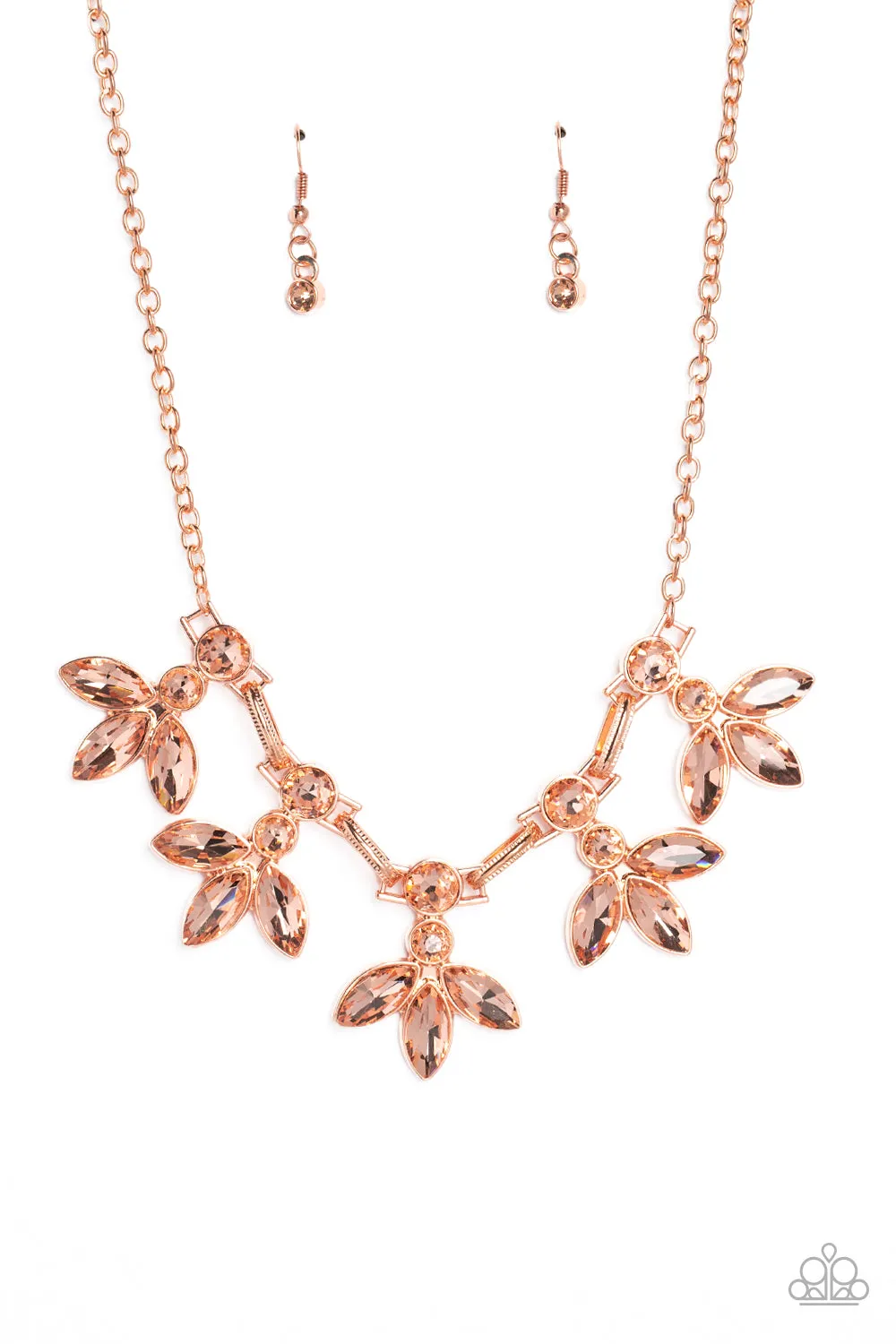 Necklaces Dauntlessly Debonair - Copper N2171