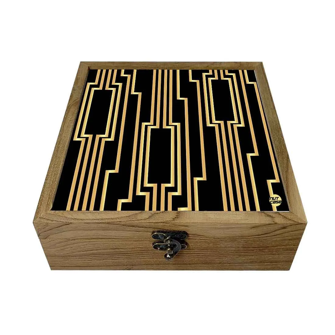 Nutcase Designer Storage Box for Jewellery Wooden - Unique Gifts -Decor