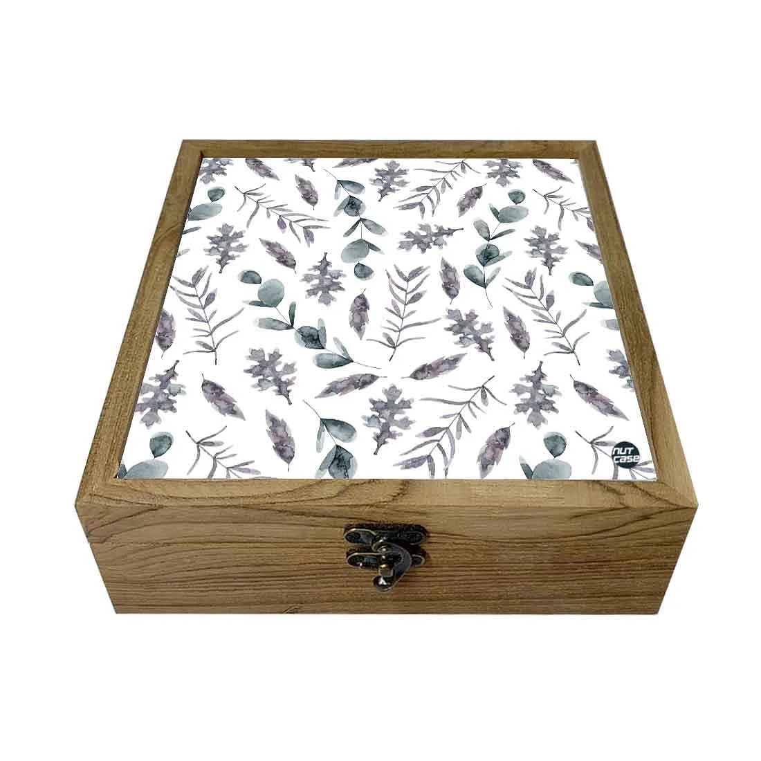 Nutcase Jewellery Organisers Storage Box - Unique Gifts -Leaves