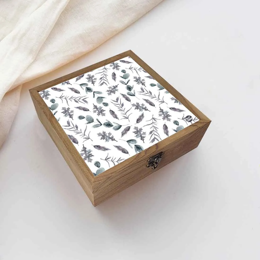 Nutcase Jewellery Organisers Storage Box - Unique Gifts -Leaves