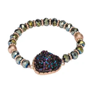 Olivia Green Druzy Bracelet