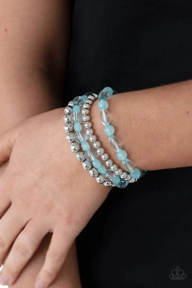 Paparazzi Bracelet ~ Delightfully Disco - Blue