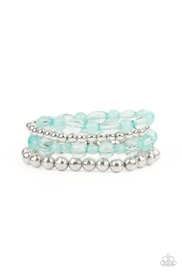 Paparazzi Bracelet ~ Delightfully Disco - Blue