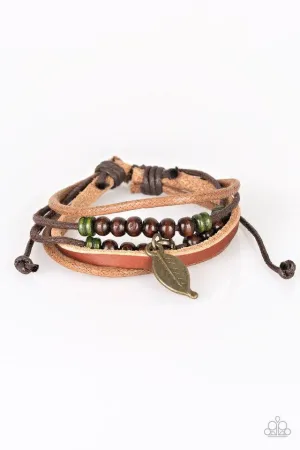 Paparazzi Bracelet ~ Need More Nature - Brown