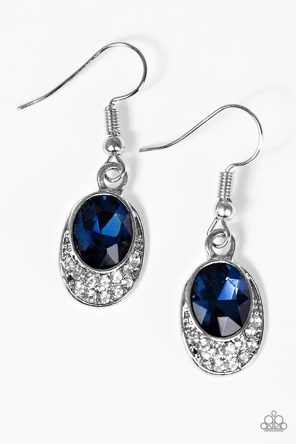 Paparazzi Earring ~ As Humanly POSH-ible - Blue