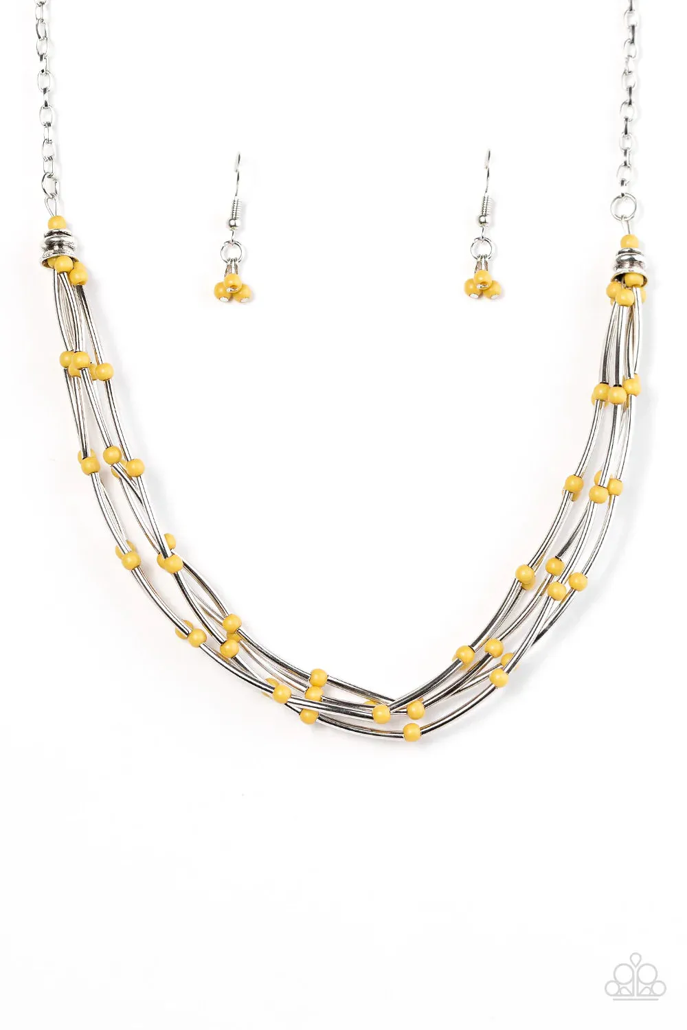 Paparazzi Necklace ~ Be As It MAYAN - Yellow