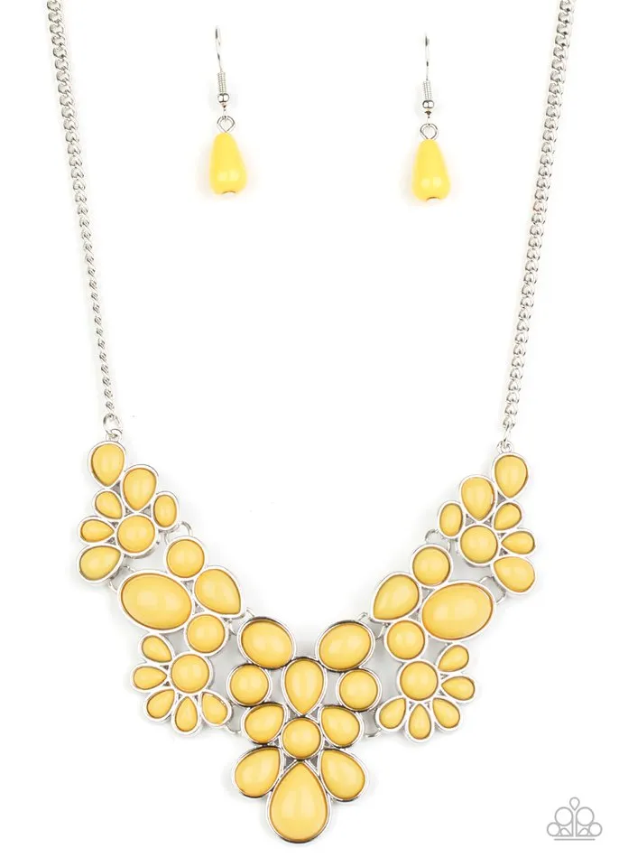 Paparazzi Necklace ~ Bohemian Banquet - Yellow