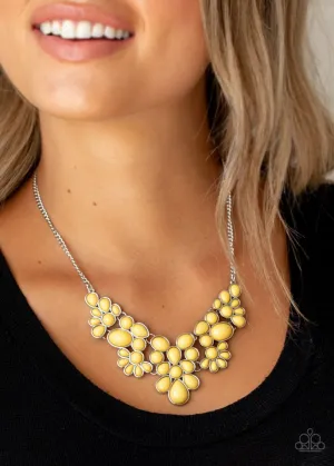 Paparazzi Necklace ~ Bohemian Banquet - Yellow