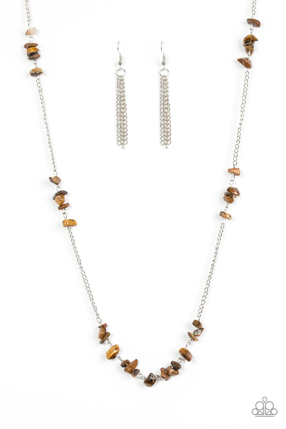 Paparazzi Necklace ~ Canyon Catwalk - Brown