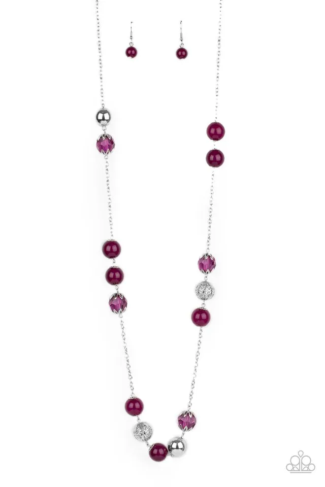 Paparazzi Necklace ~ Fruity Fashion - Purple