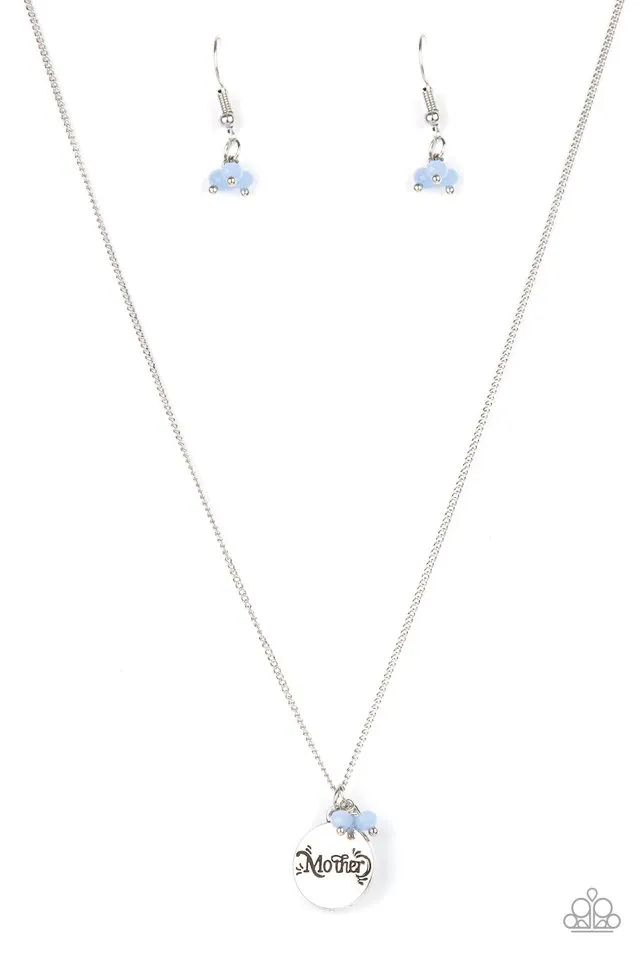 Paparazzi Necklace ~ Warm My Heart - Blue