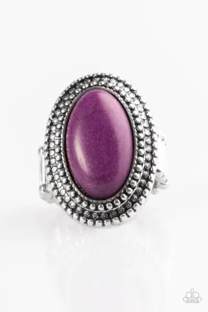 Paparazzi Ring ~ Country Girl Chic - Purple