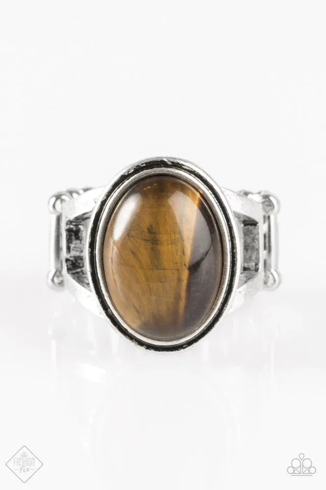 Paparazzi Ring ~ Look Deep Into Nature - Brown