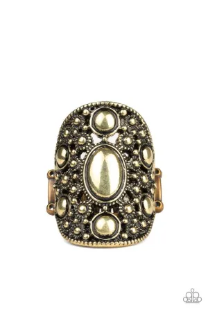 Paparazzi Ring ~ Maven Haven - Brass