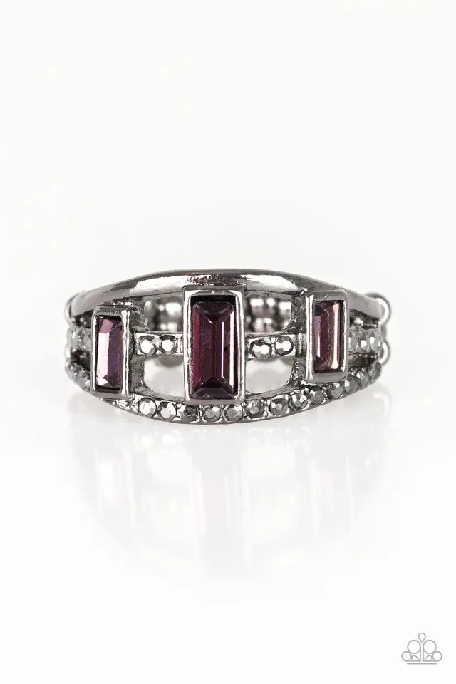 Paparazzi Ring ~ Noble Nova - Purple