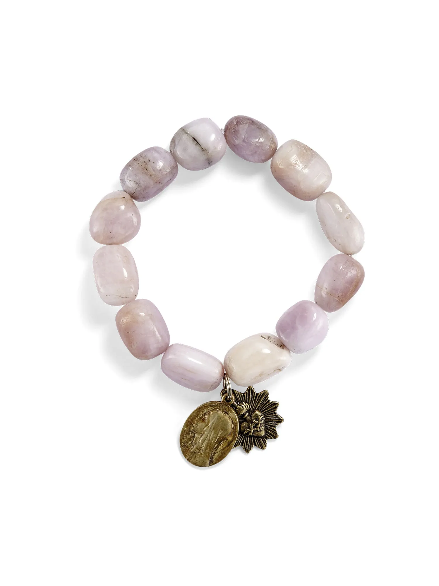 Pebble Pink Kunzite Icon Bracelet