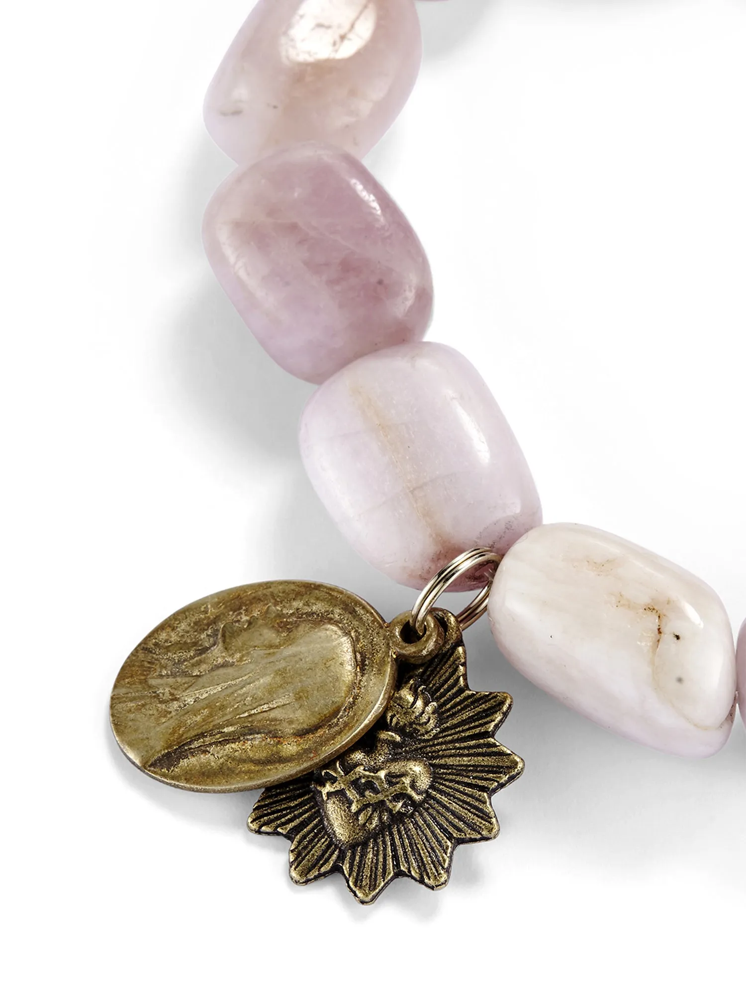 Pebble Pink Kunzite Icon Bracelet